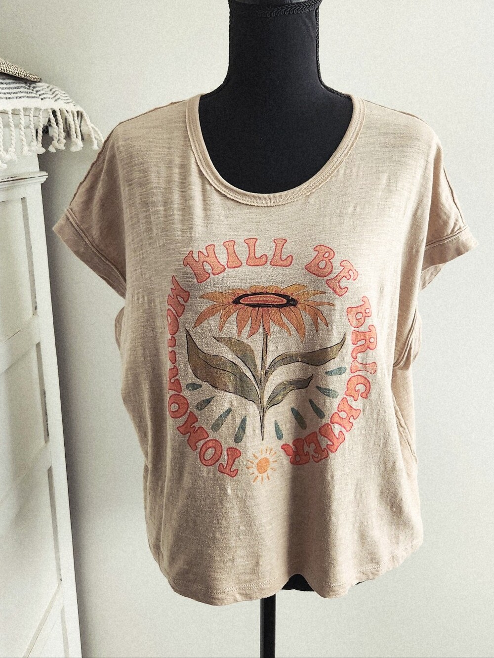 NATURAL LIFE "TOMORROW WILL BE BRIGHTER" TEE